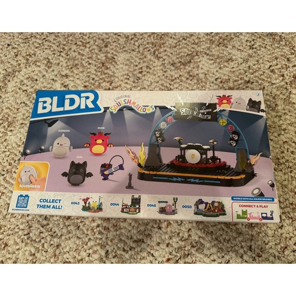 BLDR Squishmallows Squish Tour Concert 379pc Building Set Brand New Sealed Box - Picture 5 of 6